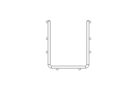 Canaleta grade 110x100x3000 mm