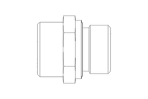 Einschraubstutzen L 22 G3/4" St ISO8434