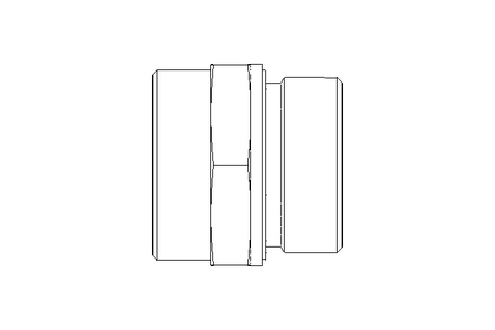 Encaixe tubo/união rosc. L 42 G 1 1/2"