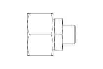 Reduzieranschluss L 22/10 St ISO8434