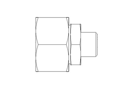 Reduzieranschluss L 22/10 St ISO8434