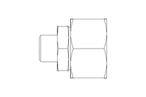 Reduzieranschluss L 22/10 St ISO8434