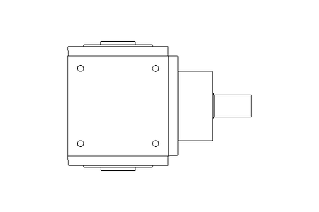 Kegelradgetriebe Typ V160 I=1:1