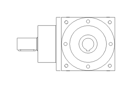 Kegelradgetriebe Typ V160 I=1:1