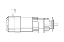 Spur gear motor 0.37kW 306 1/min