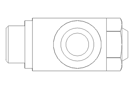 Drosselrückschlagventil D6 0,2-10 bar