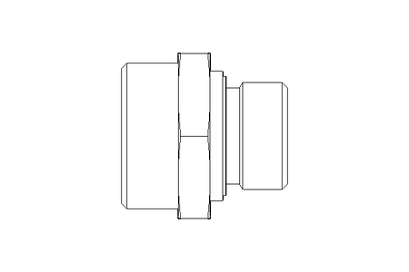 Connecting piece L 28 G3/4" St ISO8434