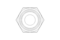 Connecting piece L 28 G3/4" St ISO8434