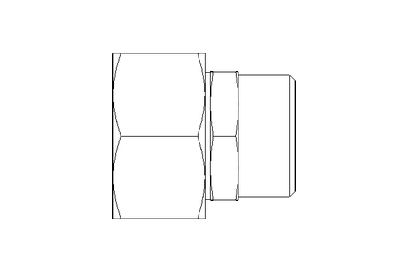 Conexão redutora L 28/22 AC ISO8434