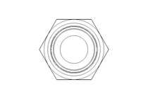 Reducing coupling L 28/22 St ISO8434