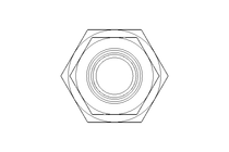 Reducing coupling L 42/28 St ISO8434