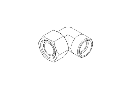 Winkelverschraubung L 22 St ISO8434