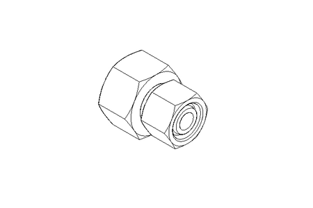 Raccord réducteur L 22/15 St ISO8434