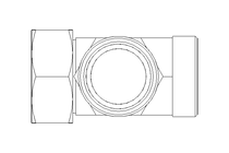 L-connector L 42/42 St ISO8434