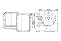 Motor engrenagem sem fim 0,37kW 32 1/min