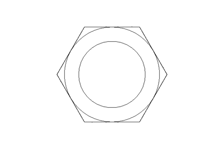 Dado di chiusura L 42 St ISO8434