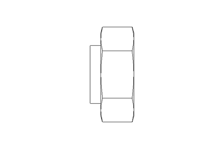 Dado di chiusura L 42 St ISO8434