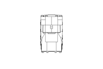 Flat gear servo motor 64 Nm