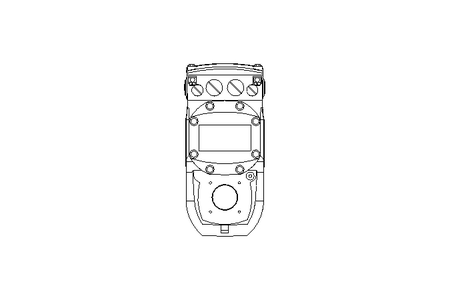 Flat gear servo motor 64 Nm