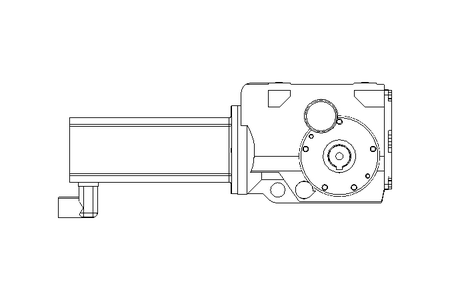 Helical-bevel gearmotor 5.30 Nm