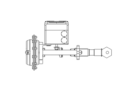 CONTROL VALVE 0803P0 DN6 PN400 KVS 0,025