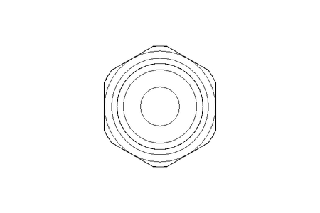 Push-in connector G1/4 D8 Niro