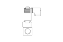 Wegeventil 2/2-24VDC