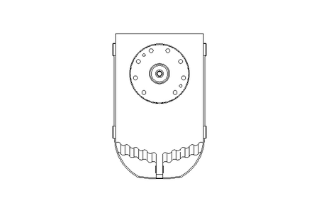 Flachgetriebemotor 0,75kW 20 1/min