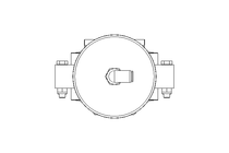 Butterfly valve B DN065 OVO NC E D5