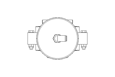 Butterfly valve B DN065 OVO NC E D5