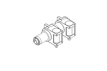 Redutor de rosca s fim SOG59,2-0015-2-A