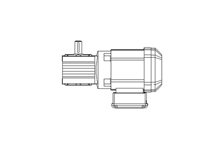 Gear motor 0.37kW 210 1/min