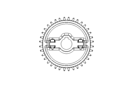 Chain sprocket 18-30 clamping