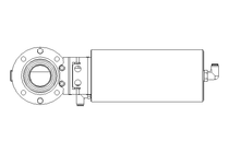 Butterfly valve B DN040 OVO AA E