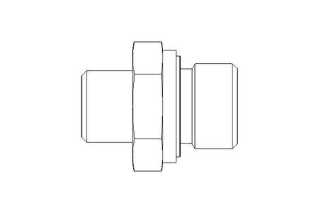 Connecting piece L 8 G3/8"