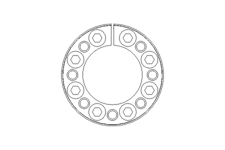 Clamping element D60 d35 993Nm