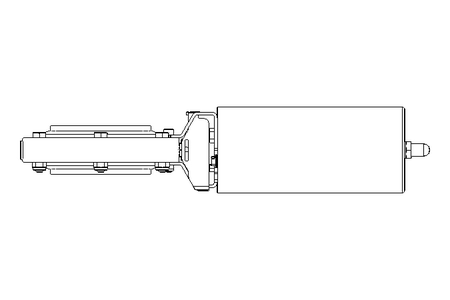 Butterfly valve B DN100 WVW NC E