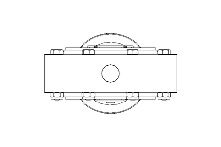 Scheibenventil B DN125 WVW NC E