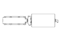 Butterfly valve B DN150 WVW NC E