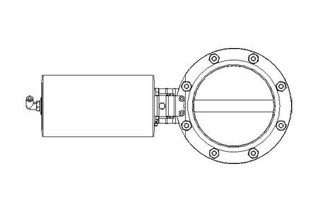 Butterfly valve B DN150 WVW NC E