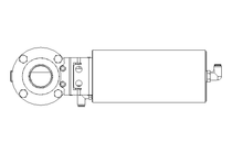 Butterfly valve B DN040 WVW AA E