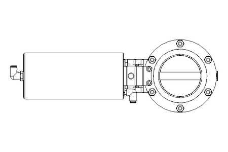 Butterfly valve B DN080 WVW AA E