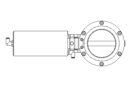 Butterfly valve B DN100 WVW AA E