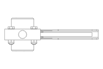 Butterfly valve B DN025 MVM MA E