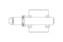 Butterfly valve B DN040 MVM MA E