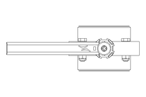 Butterfly valve B DN065 MVM MA E