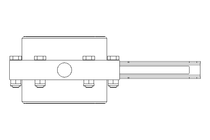 Butterfly valve B DN080 MVM MA E