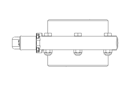 Butterfly valve B DN080 MVM MA E