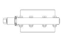 Butterfly valve B DN100 MVM MA E