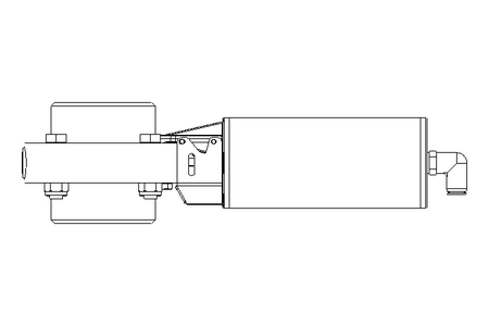 Válvula borboleta B DN040 MVM NC E